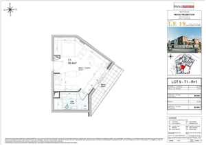 studio à la vente -   93290  TREMBLAY EN FRANCE, surface 30 m2 vente studio - UBI425062354